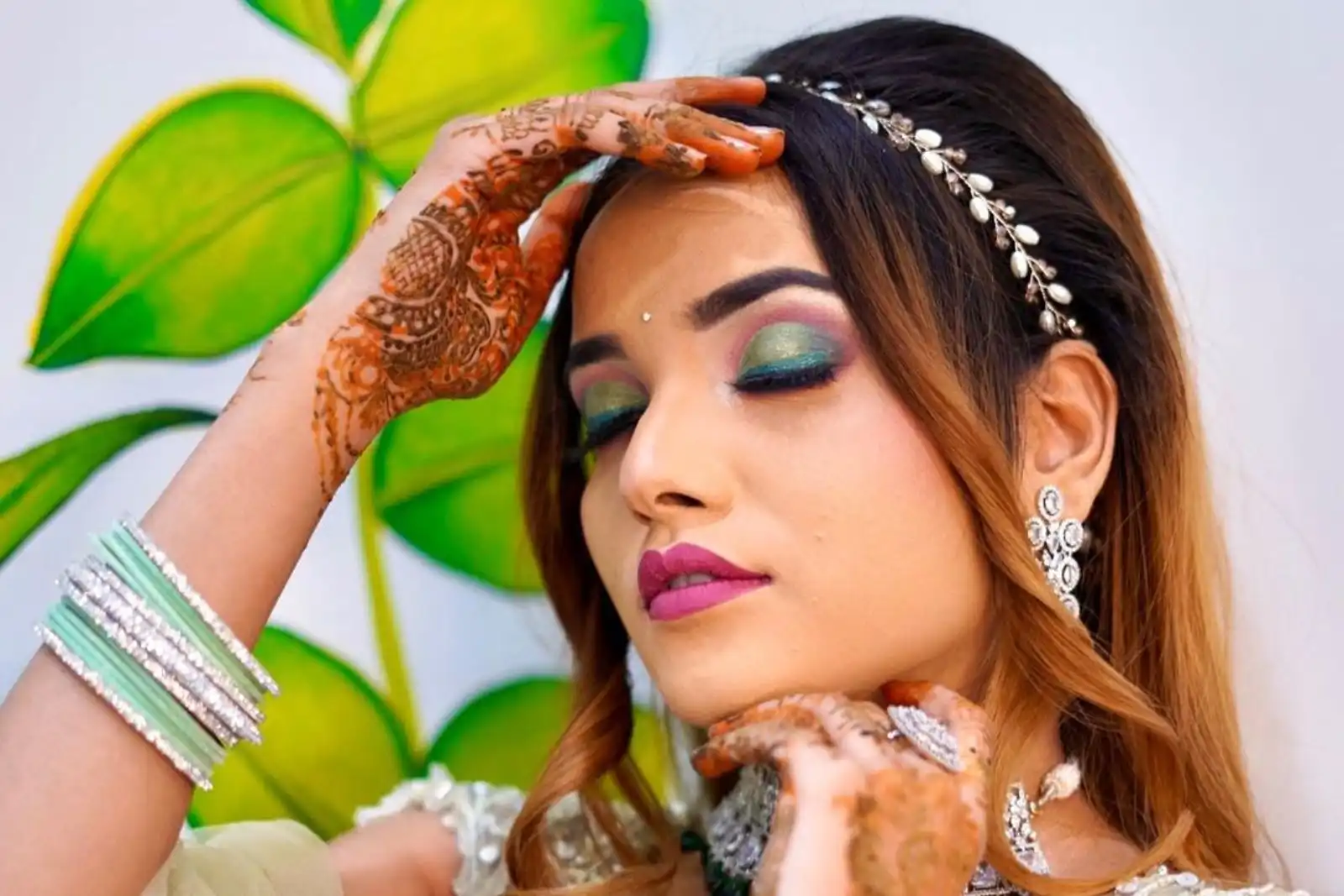 Mehndi Makeup